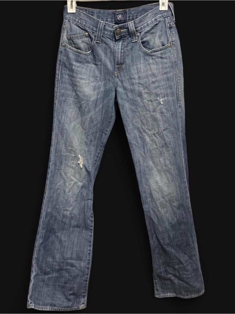 Rock & Republic Men's Faded Blue Bootcut Jeans